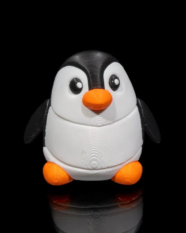 Breloc Chubby Penguin - imagine 2