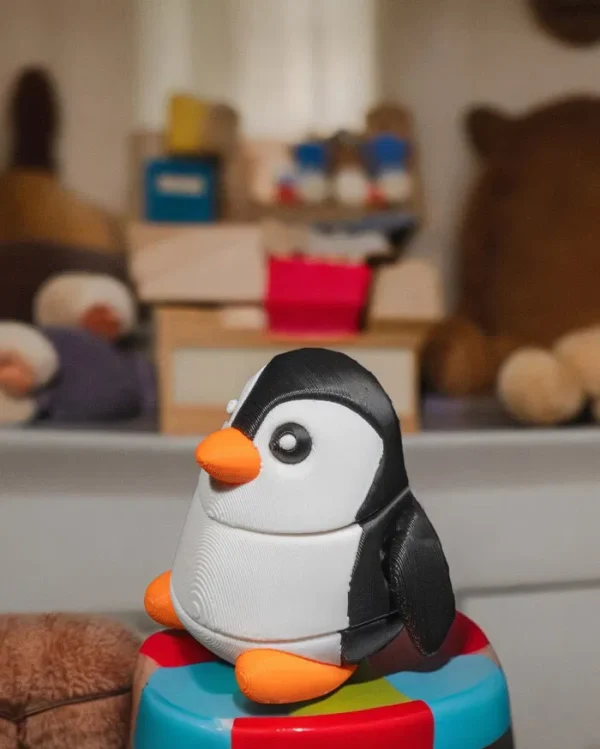 Breloc Chubby Penguin - imagine 6