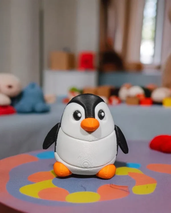Breloc Chubby Penguin - imagine 5