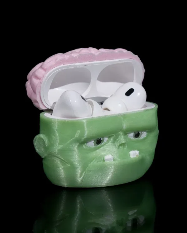 Suport Casti Airpods 2nd Pro Gen Metal Zombie